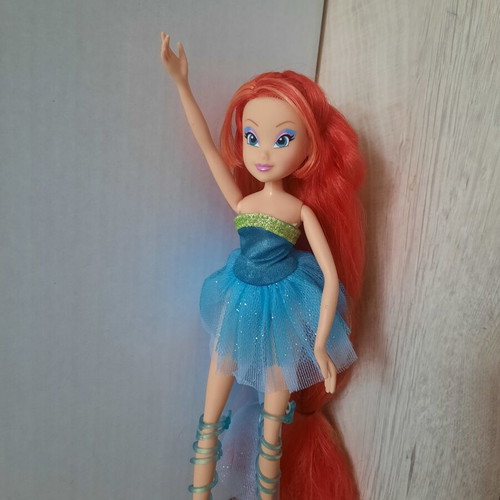 Winx Club Bloom Harmonix doll used by Witty Toys collectible