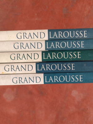 Grand Larousse encyclopedia pack of 5 volumes Greek Grammata editions