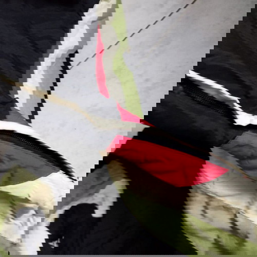 Unisex χειμερινό μπουφάν Νο S/P σαν καινούργιο, μαύρο και πράσινο