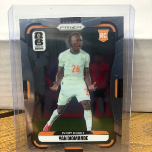 2026 Panini Prizm FIFA World Cup Yan Diomande #257 RC Rookie Base card new