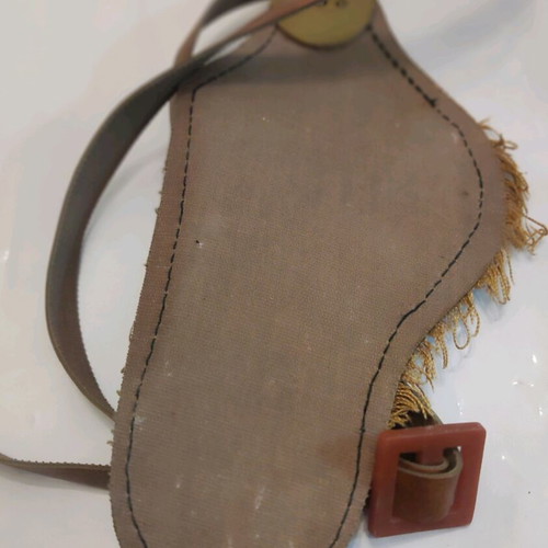 Children's leather holster used, collectible retro