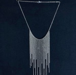 Silver handmade necklace new