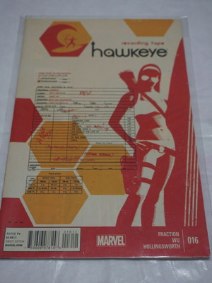 Hawkeye #16 used comic by Matt Fraction and David Aja