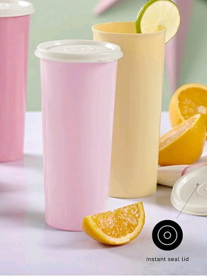 Tupperware vintage set of 4 children's cups 470ml