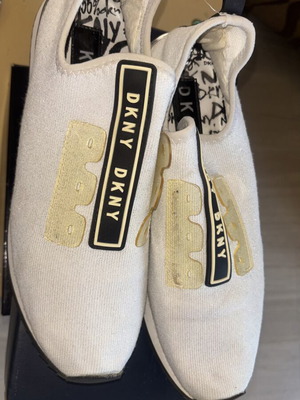 DKNY sneakers size 41, white with slight shine