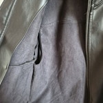 Μαύρο δερματίνη τζάκετ Zara καινούργιο, μέγεθος M