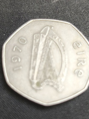 Eire 1970 coin