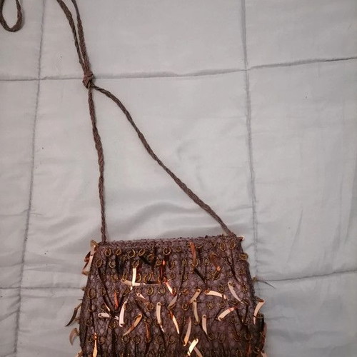 Small brown shoulder bag like new