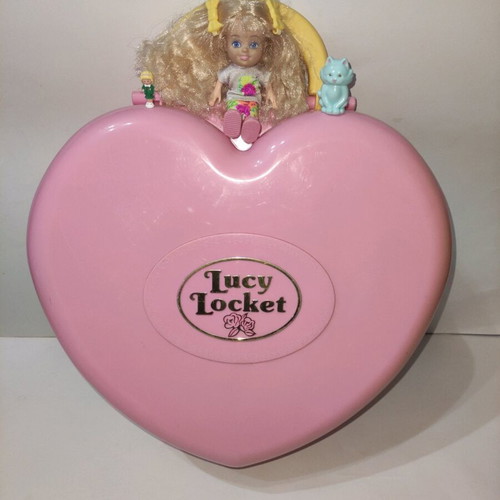 Polly Pocket Lucy Locket Playset complete like new, Bluebird 1992