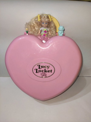 Polly Pocket Lucy Locket Playset complete like new, Bluebird 1992