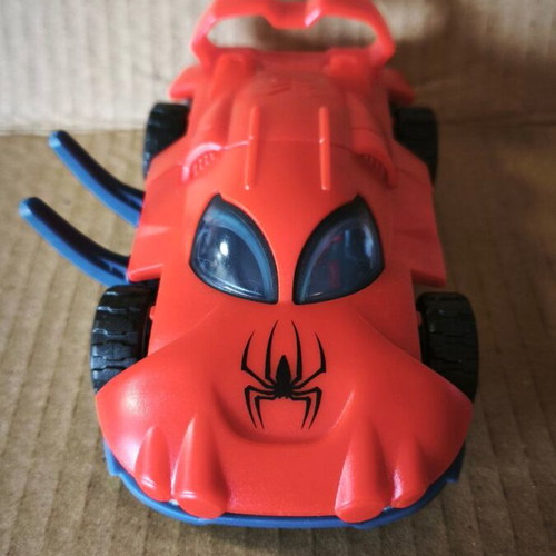 Spider-Man transforming toy car like new