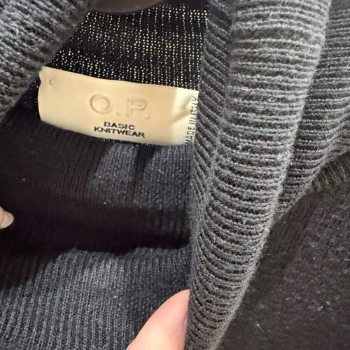 Zara men's black turtleneck sweater XL like new