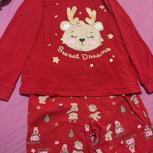 Christmas pajamas size 128