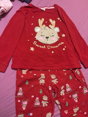 Christmas pajamas size 128