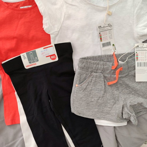 Orchestra summer clothes set for girl new with tags