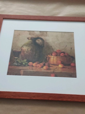 Vintage frame used, size 32 x 38