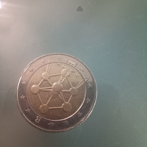Belgium 2 Euro 2006 Atomium coin used, circulated