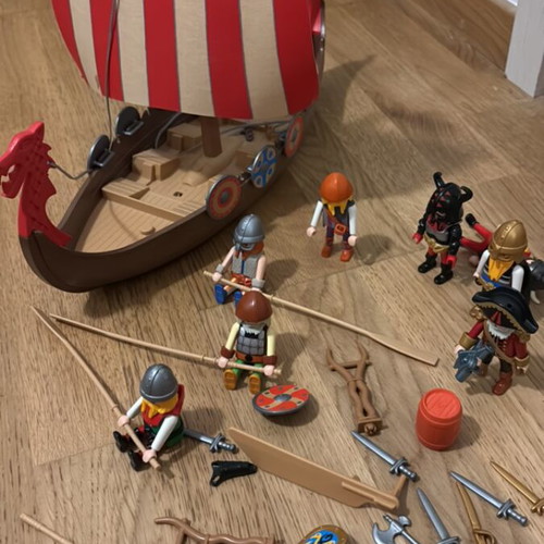 Playmobil Viking Ship like new