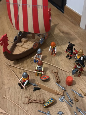 Playmobil Viking Ship like new