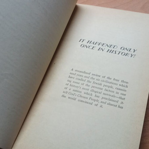 Jews God and History book like new from 1962