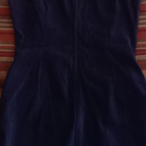 Suede mini dress like new, soft velour fabric
