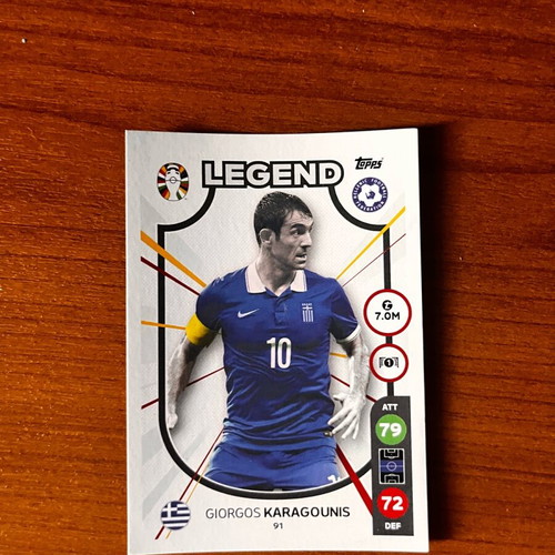 Euro 2024 cards collectible like new