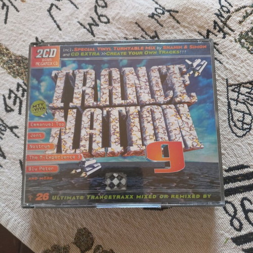 Trance Nation Vol.9 triple CD like new, electronic