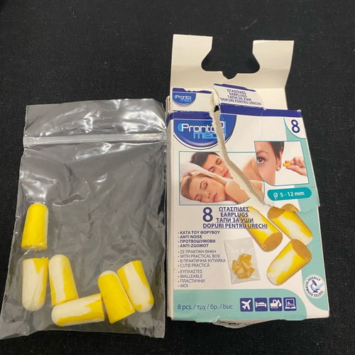Proto Med earplugs new, pack of 6 pieces