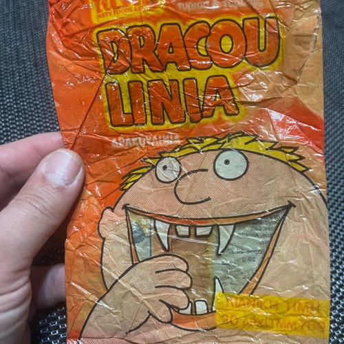 Dracoulinia packaging from 1985 used