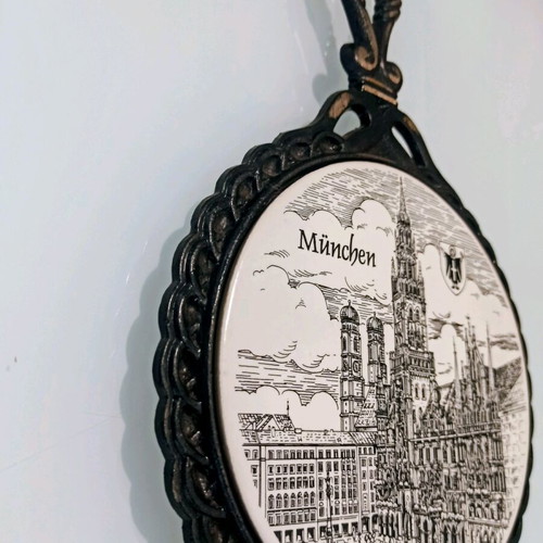 Decorative Wall Hanging and Pot Stand from Munich, new