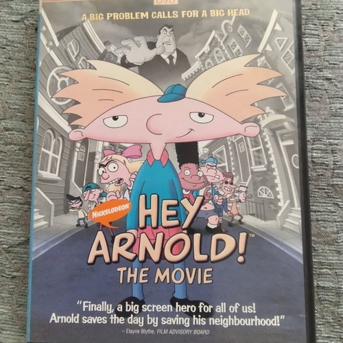 Hey Arnold! The Movie DVD, dubbed with Greek subtitles