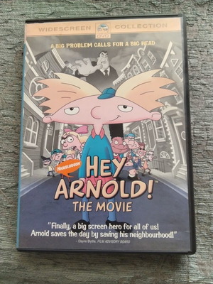Hey Arnold! The Movie DVD, dubbed with Greek subtitles