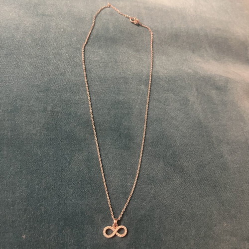 Silver pendant with sparkling stones 925, like new