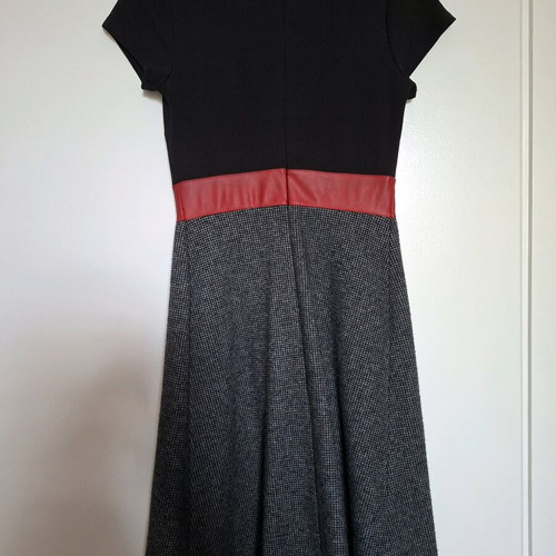 Dress black and grey like new, size S