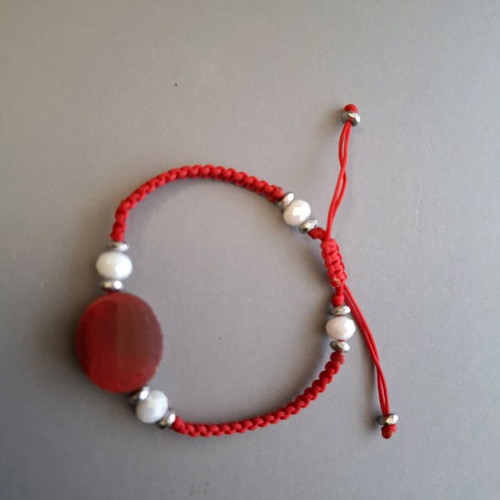 Handmade bracelets used, pack of 5 multicolored