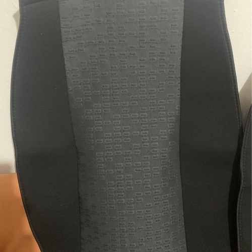 Fabric car seat covers new, set of 2 pieces