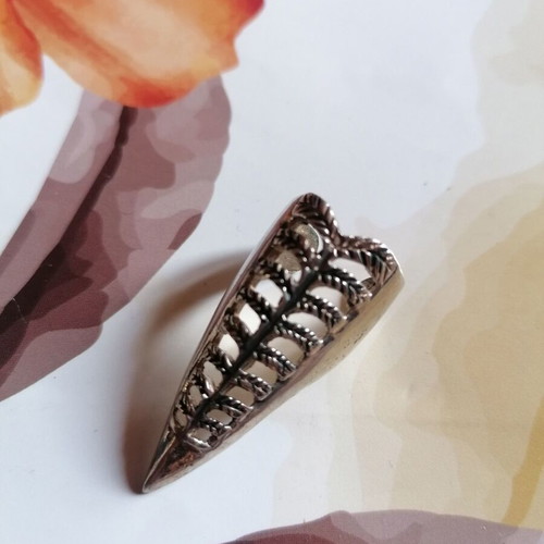 Silver FingerTip Claw Ring new, gothic metal fantasy style