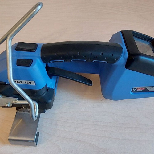 Orgapack T-130 strapping machine like new with battery and charger