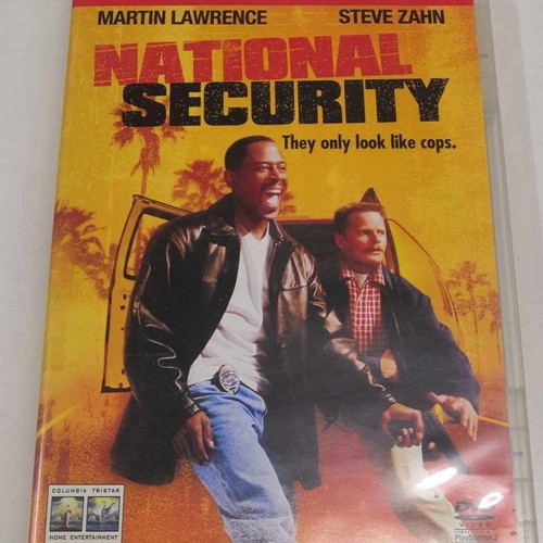 National Security DVD used, comedy action dubbed