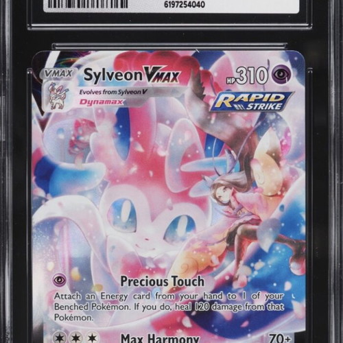 Sylveon VMAX CGC Gem Mint 10 Pokemon card