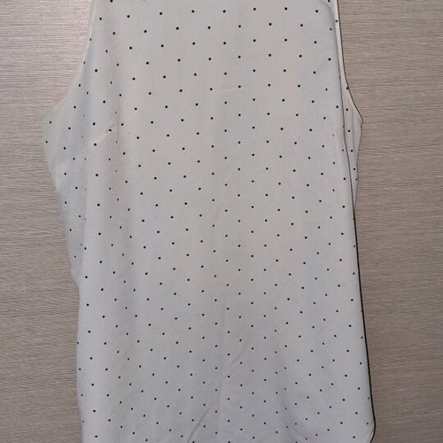 Stradivarius blouse white like new, crepe fabric, size M