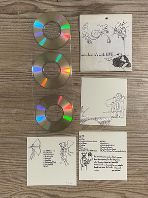 Nate Denver’s Neck Live 3 x 3” mini CD used, limited edition