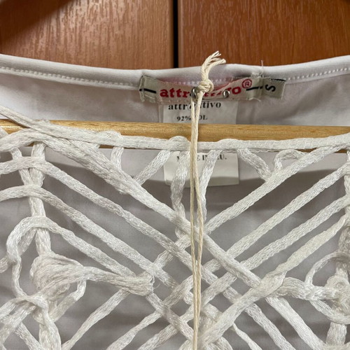 Attrattivo Top new, size S, white