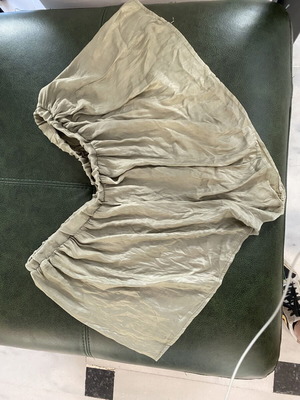 Skirt shorts size M, airy, khaki, like new