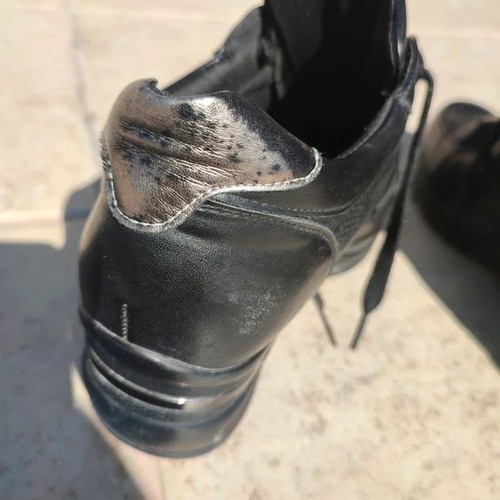 Wedge Sneakers Seven size 38 used, black with metallic details