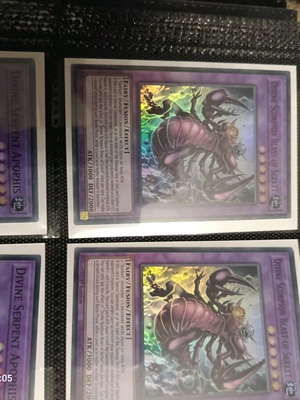 Yu-Gi-Oh Divine Scorpion Beast of Serket like new, 1st edition