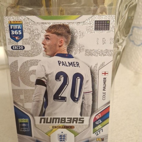 Cole Palmer Numbers Panini 2026 card