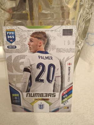 Cole Palmer Numbers Panini 2026 card