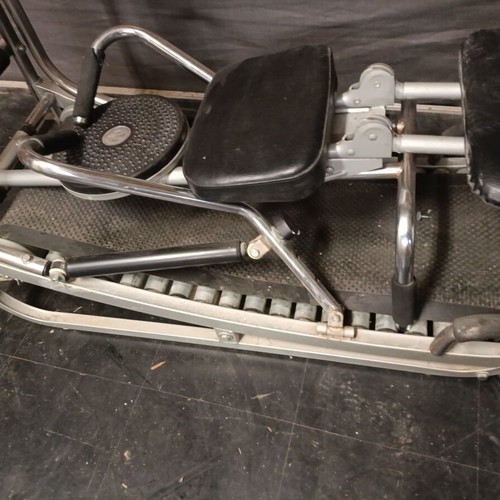 Fitness multi-gym treadmill-rowing machine used