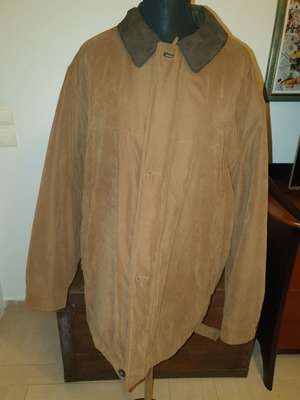 Bush jacket XL used brown, warm and comfortable